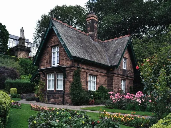 A house with fascia soffits and a bargeboard