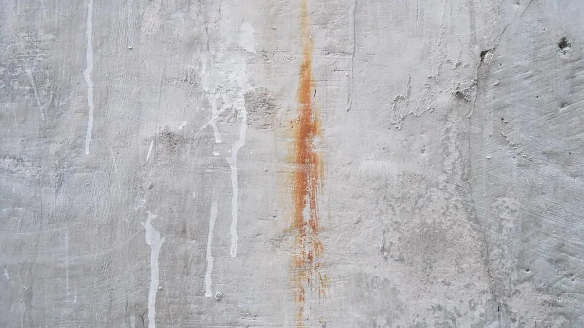 A wall that requires a stain blocker