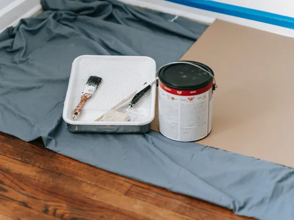 Emulsion paint used on wood