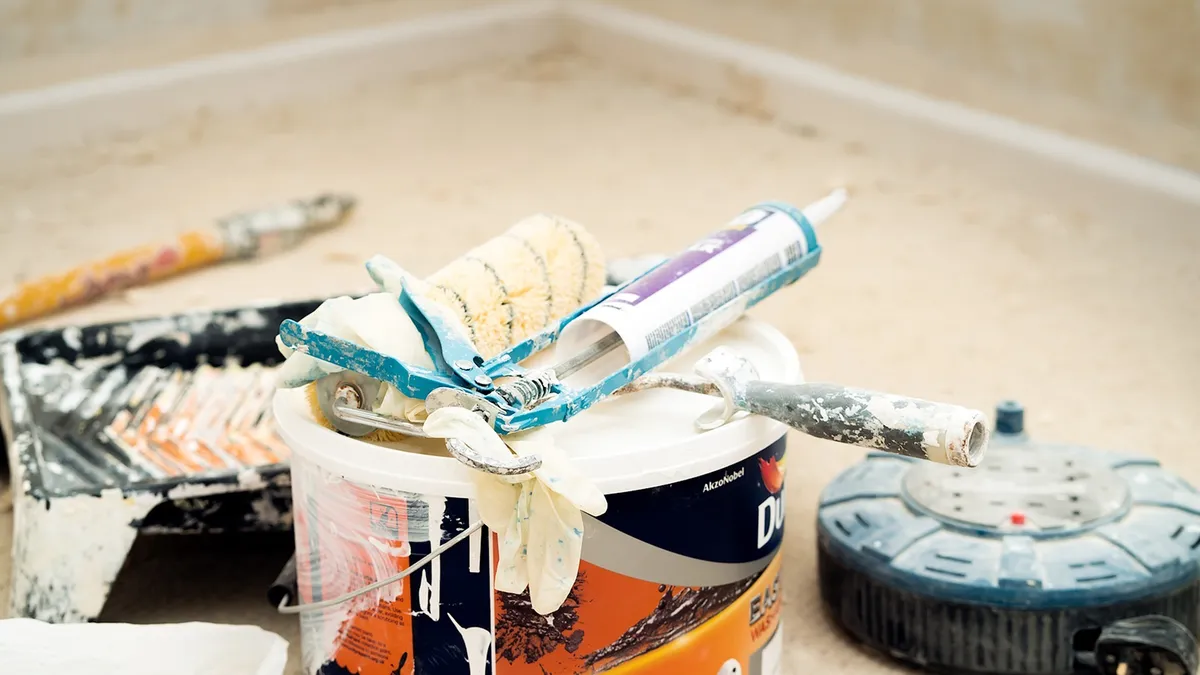 Painting Caulk
