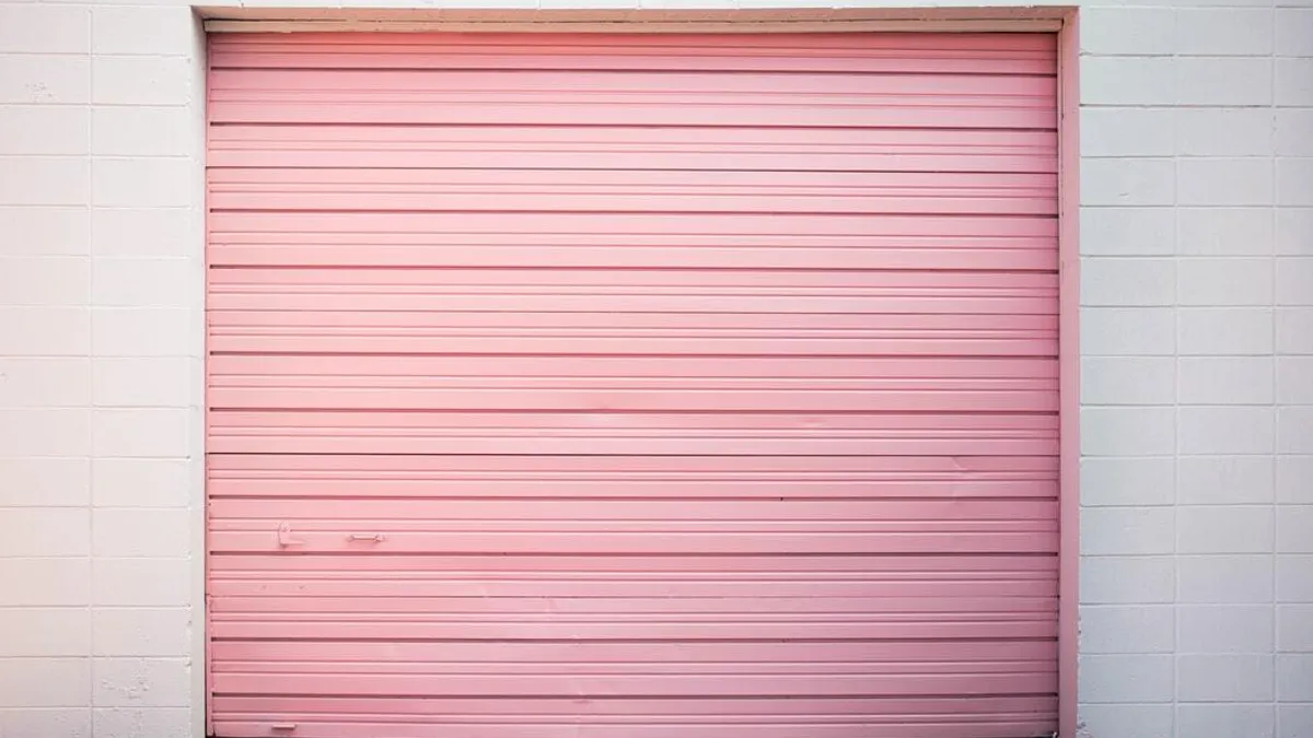 Painting garage doors