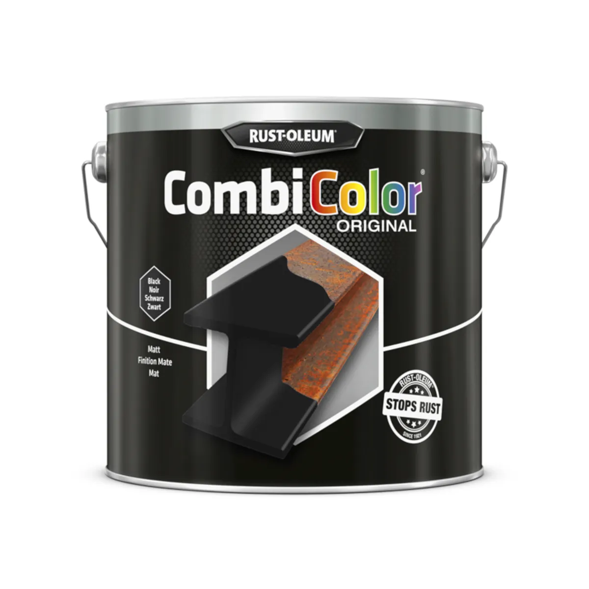 Rust-Oleum 7378 Combicolor Matt Black