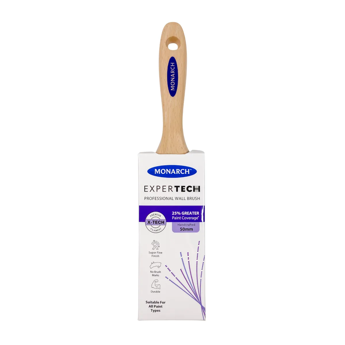 BM7046 Expertech X Tech Wall Brush 50mm web 1200