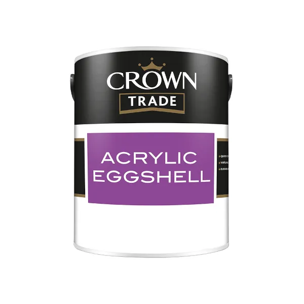 Crown acrylic eggshell crown trade 600