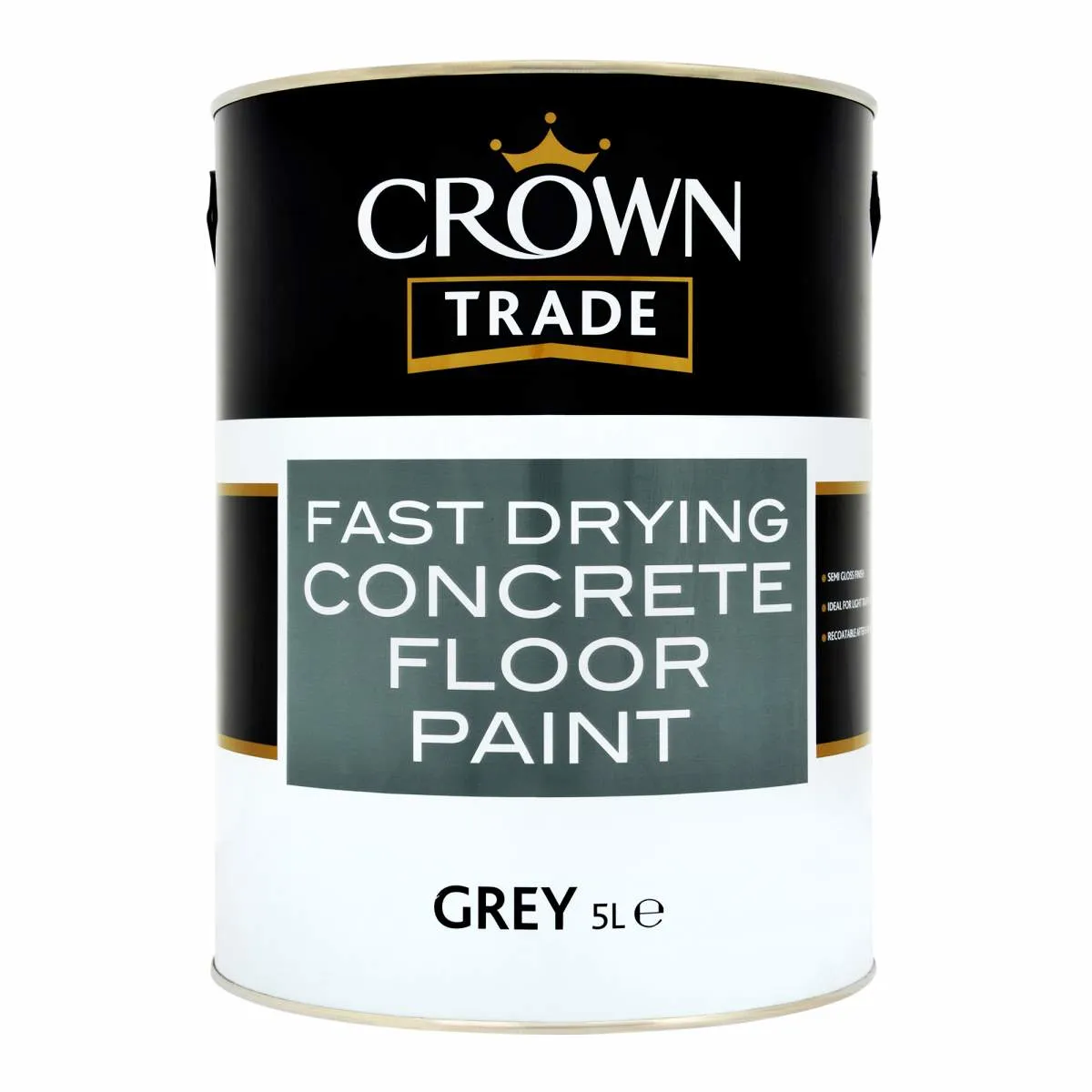 Crown floor paint grey 1200