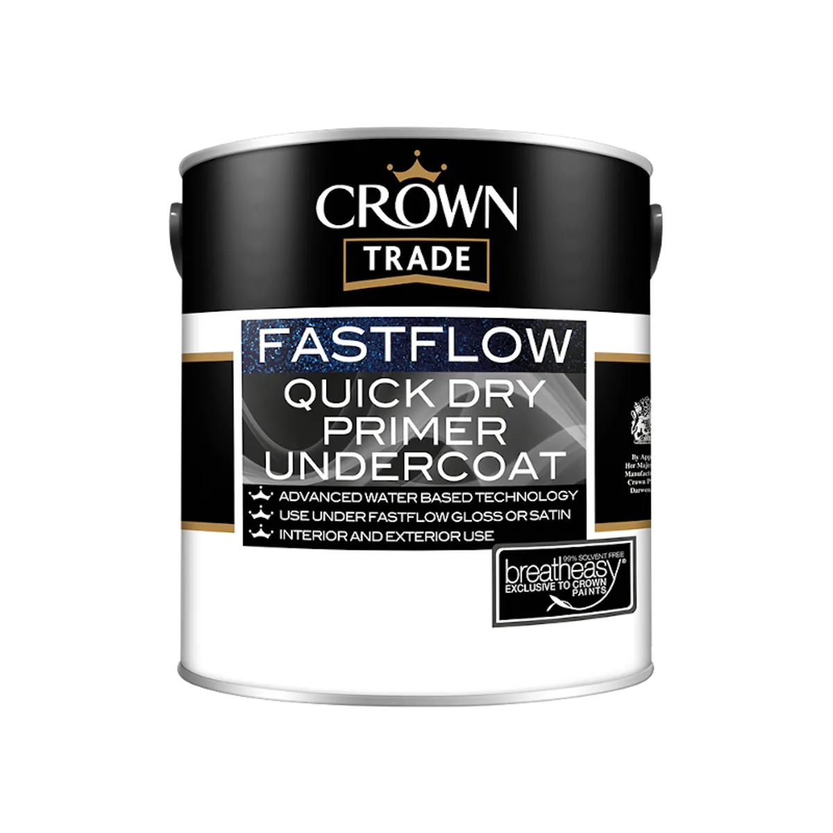 Crown Trade Fastflow Quick Dry Primer Undercoat 2 5l 800