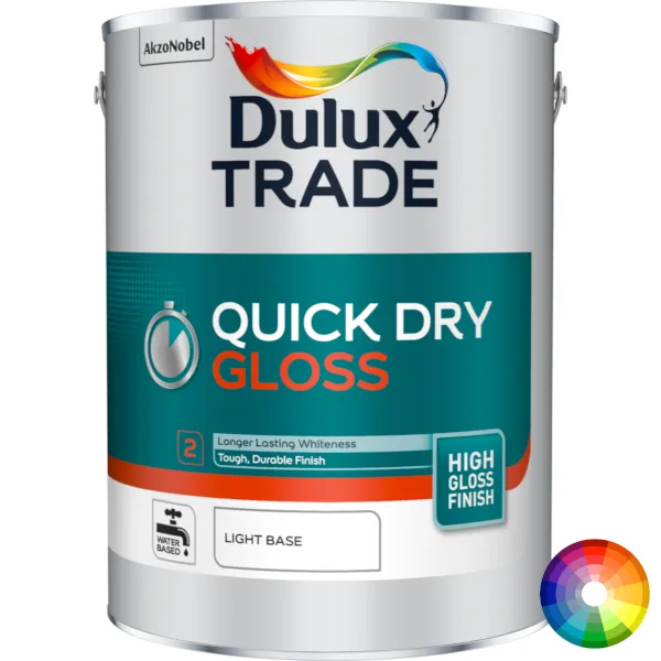 Dulux quick dry gloss colours 600
