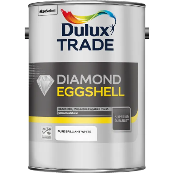 Dulux Trade Diamond Eggshell Pure Brilliant White