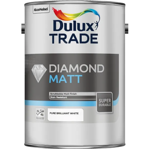 Dulux Trade Diamond Matt Pure Brilliant White