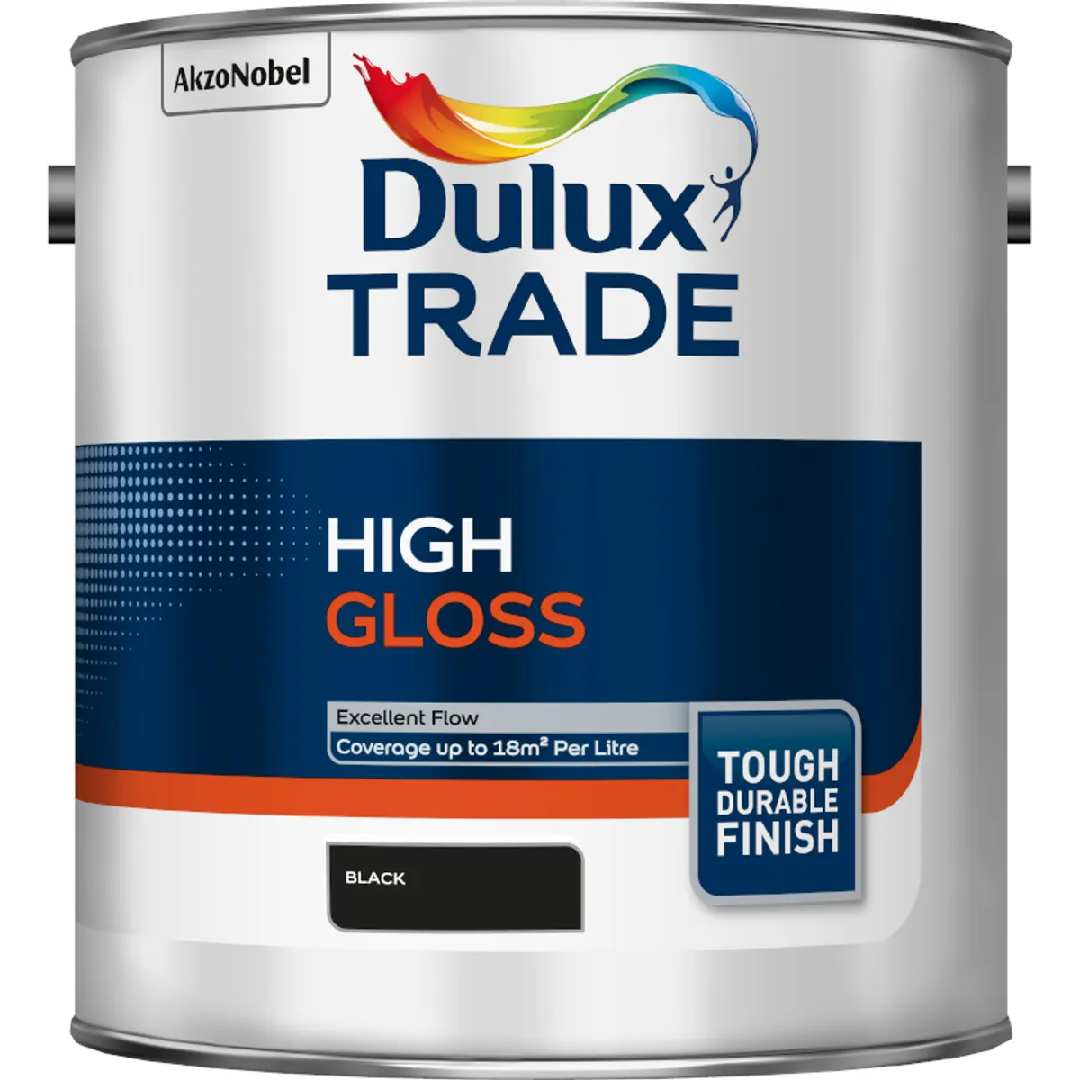 Dulux trade gloss black