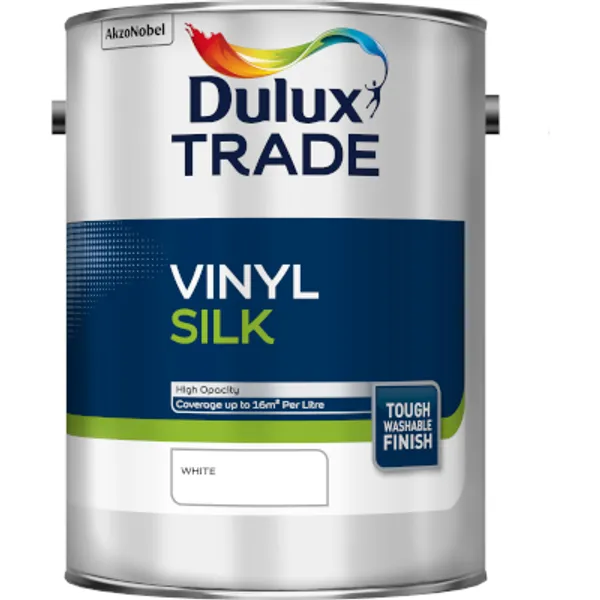 Dulux Trade Vinyl Silk White 400