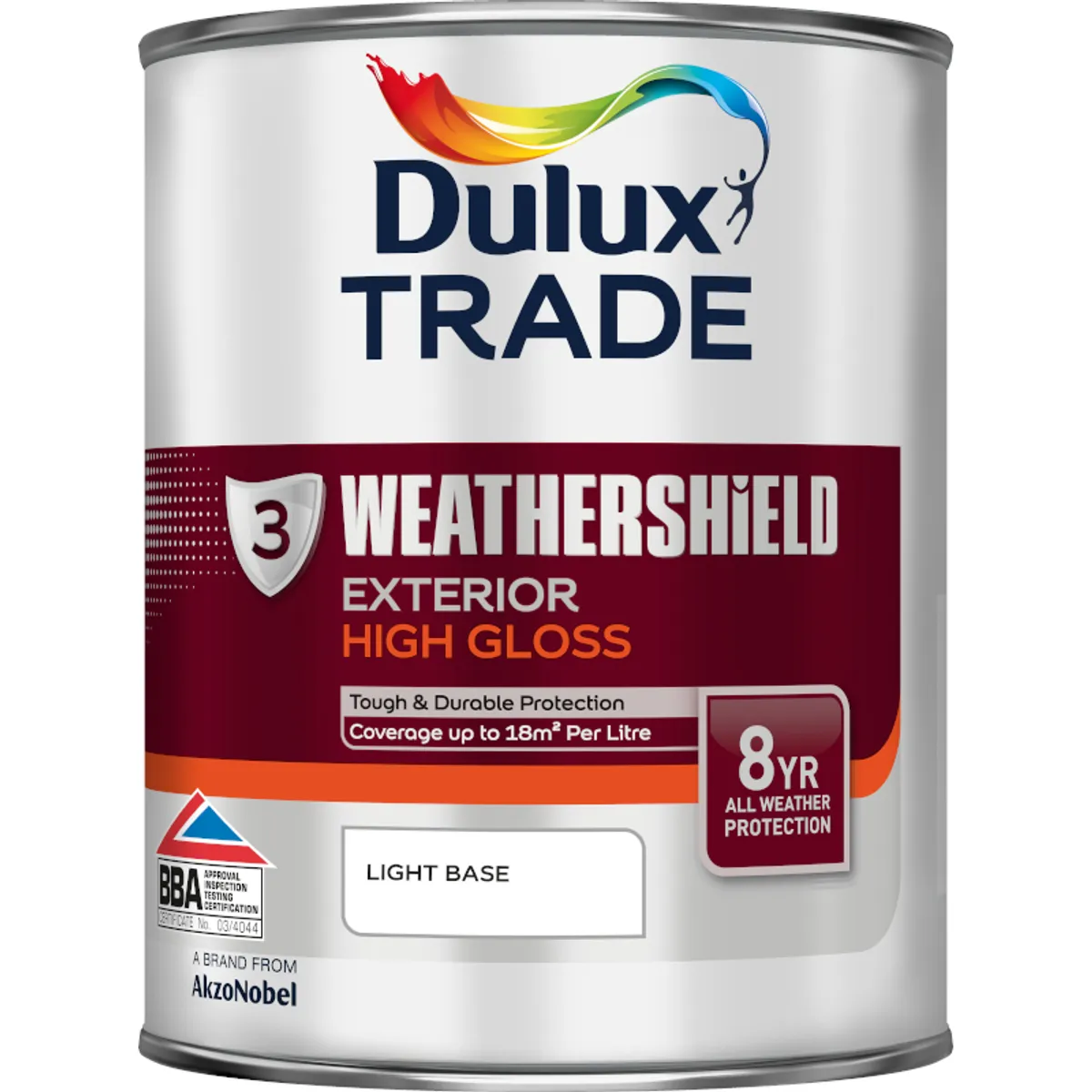 Dulux trade weathershield gloss tinted colour 800