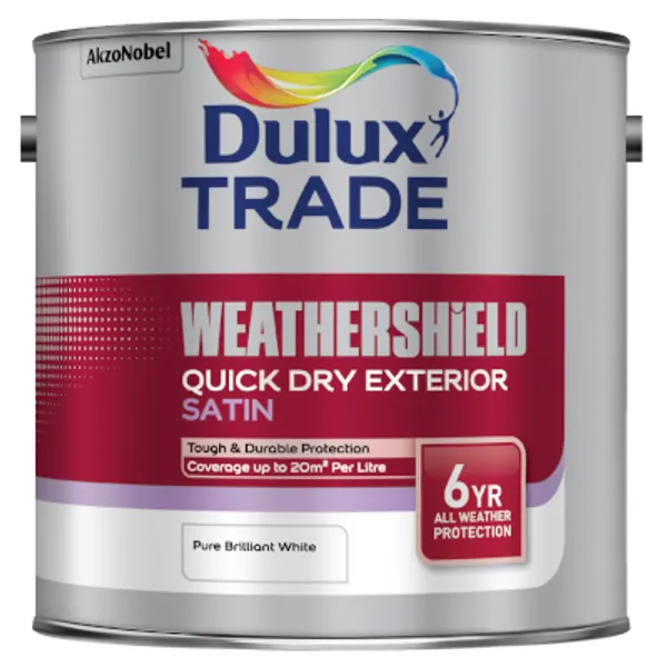 Dulux weathershield qd satin pbw 400