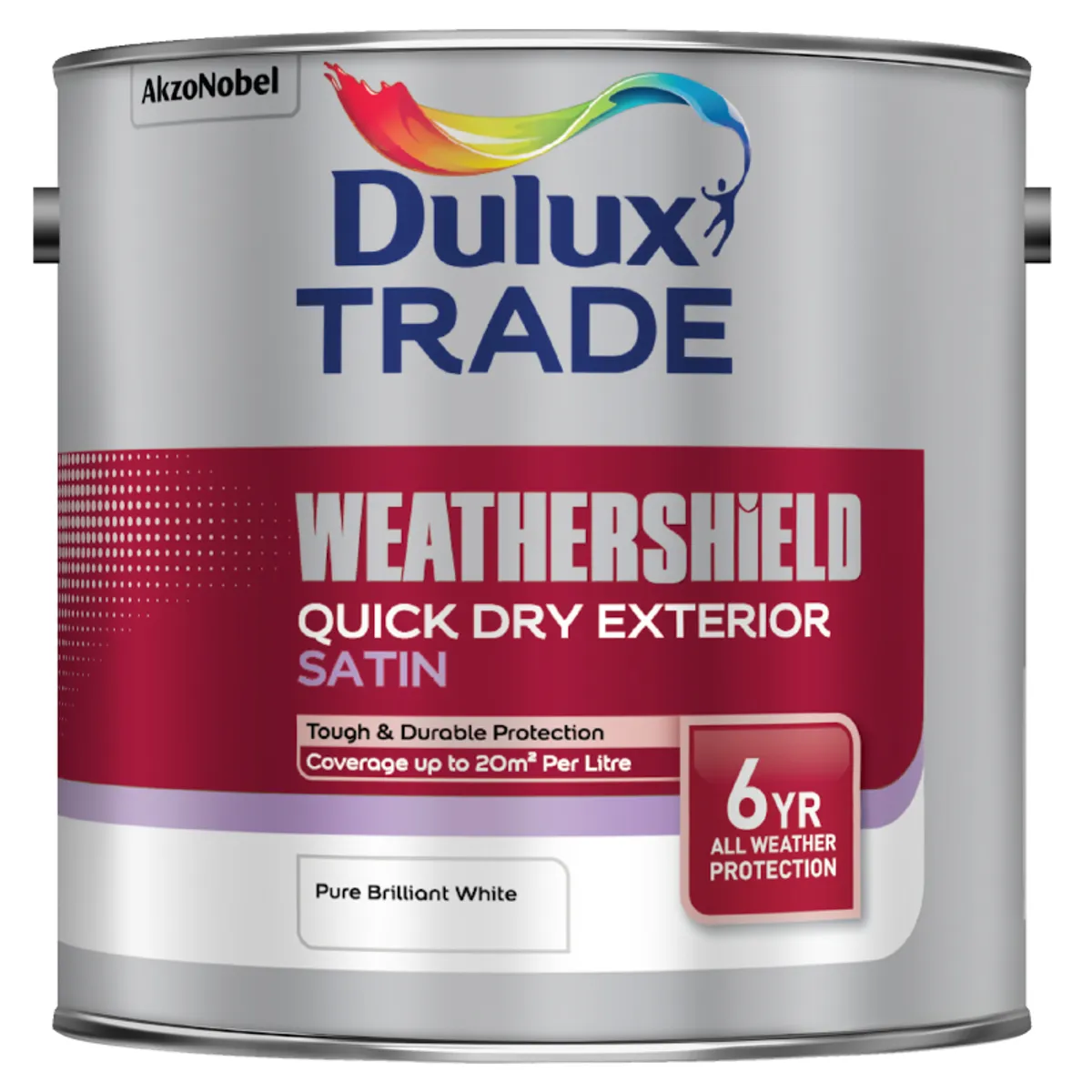 Dulux weathershield qd satin pbw 800