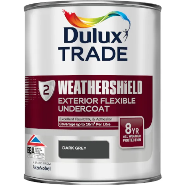 Dulux weathershield undercoat dark grey 400