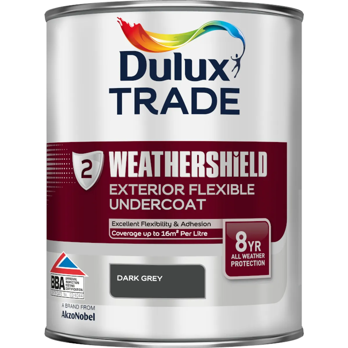 Dulux weathershield undercoat dark grey 800