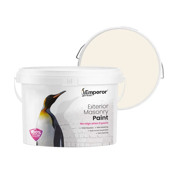 Emperor Masonry Paint 5 L Warm White