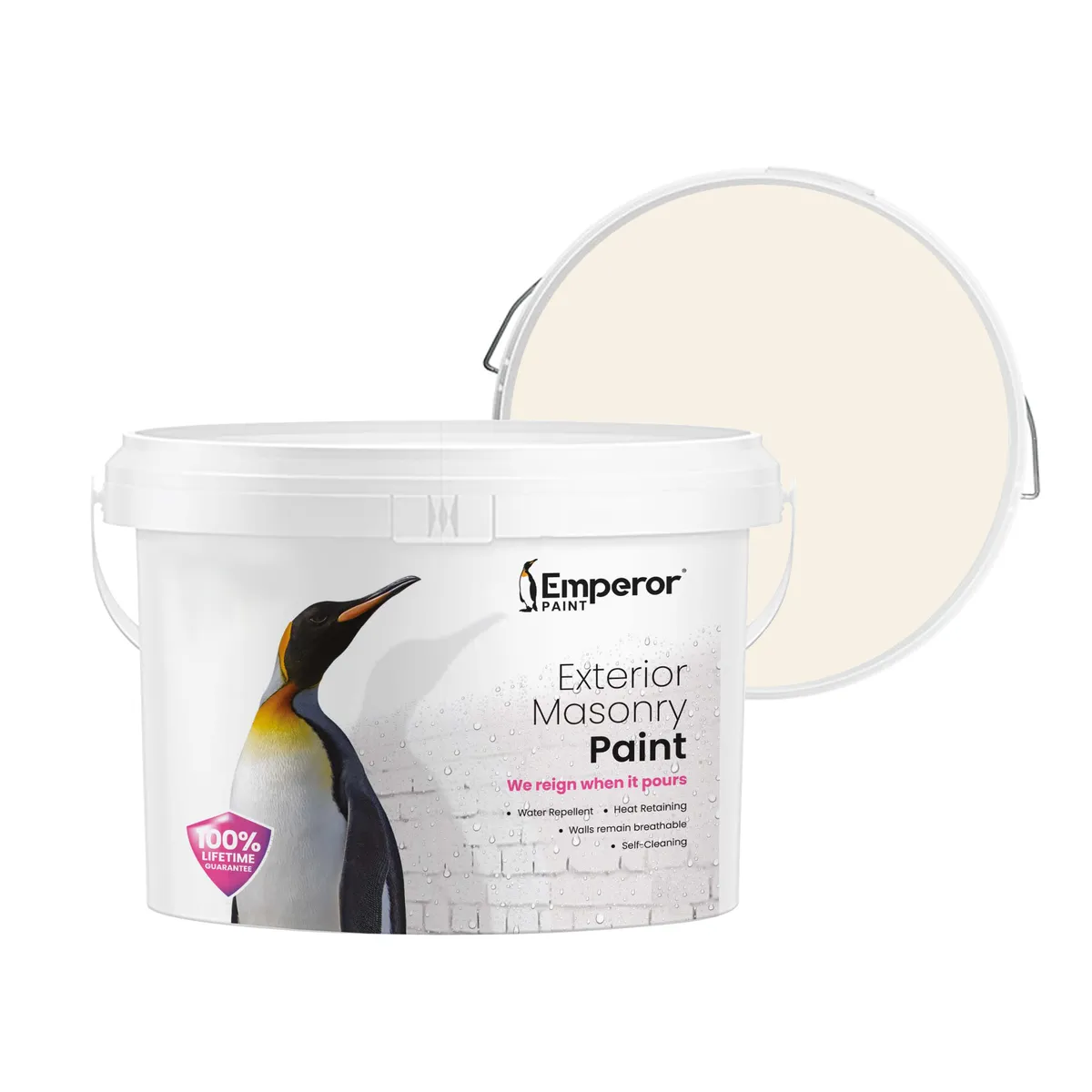Emperor Masonry Paint 5 L Warm White