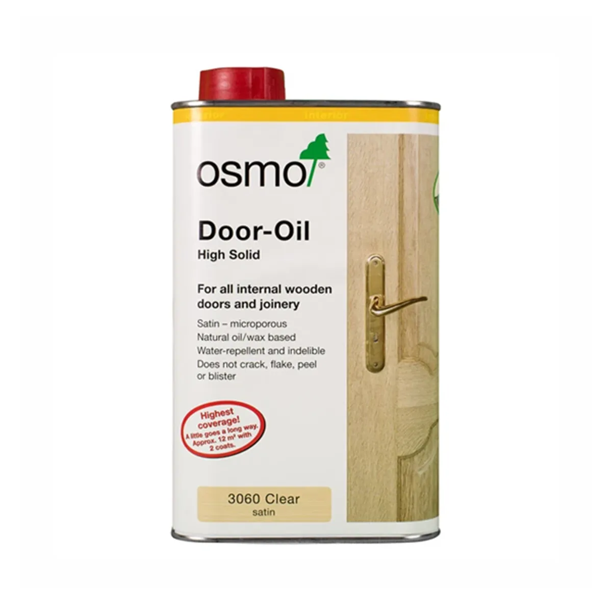Osmo Door Oil Satin Clear 1200