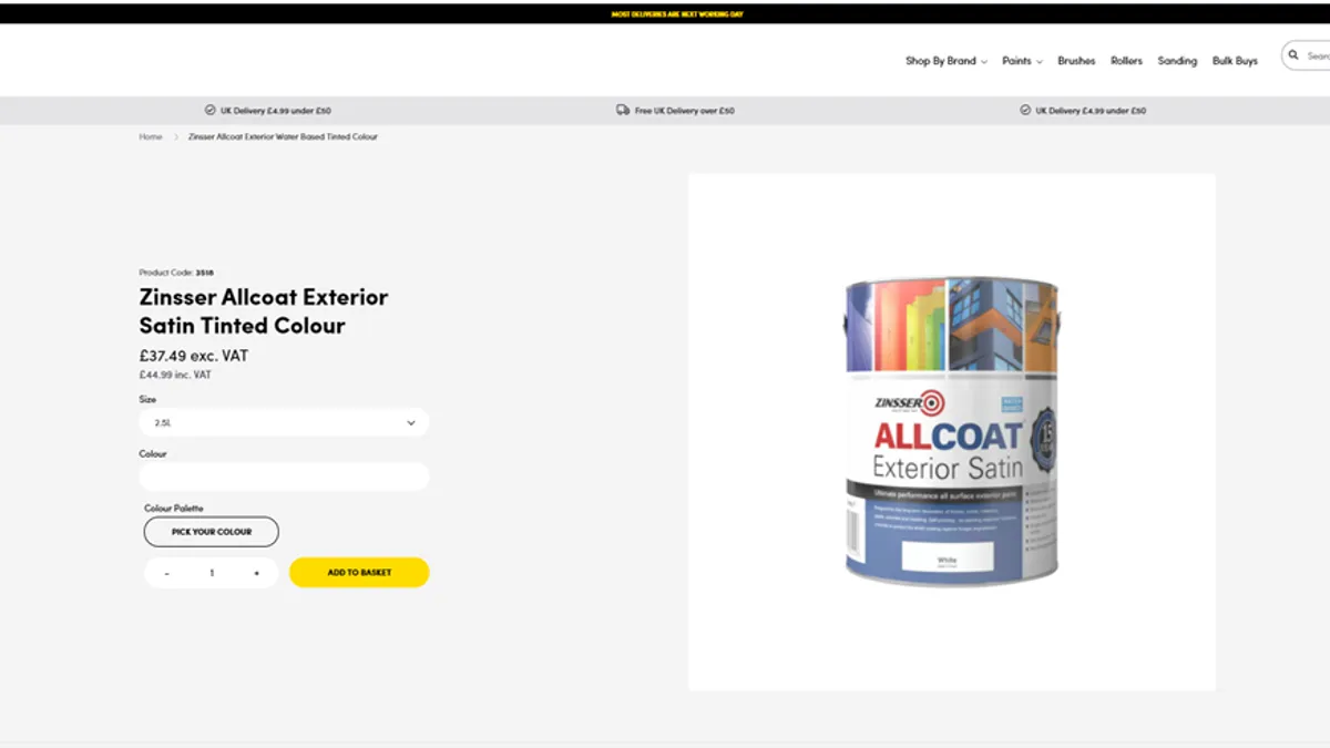 Paint Mixing at Painters World