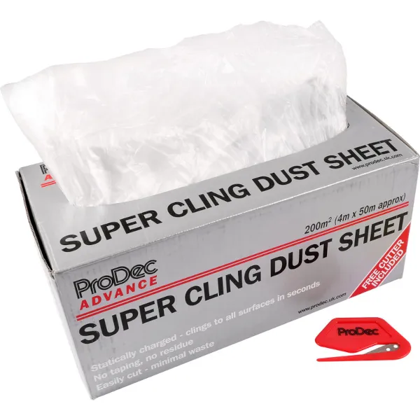 Prodec super cling dust sheet 600