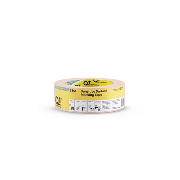 Q1 Senstive Surface Masking Tape 38mm 600