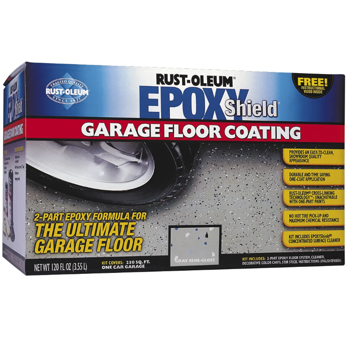 Garagefloor Rust-Oleum Epoxyshield Garage Floor Kit