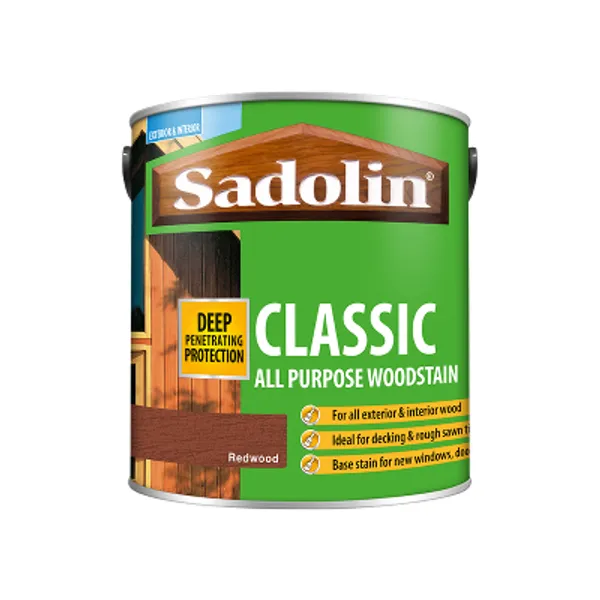 Sadolin Classic 2 5 L Redwood 4
