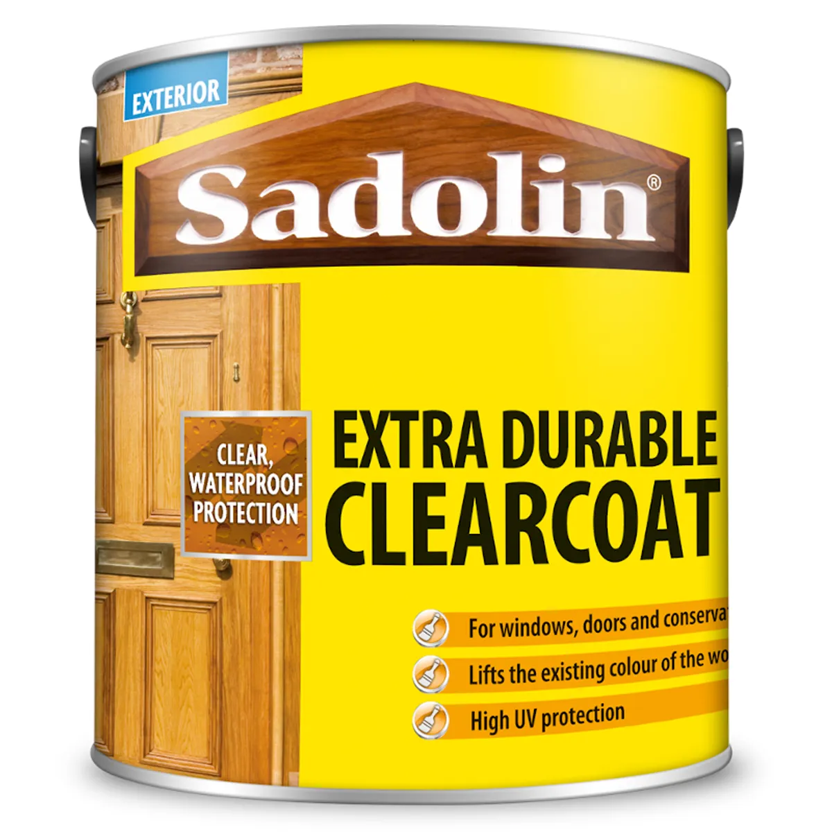 Sadolin extra durable clearcoat 2 5 L 800