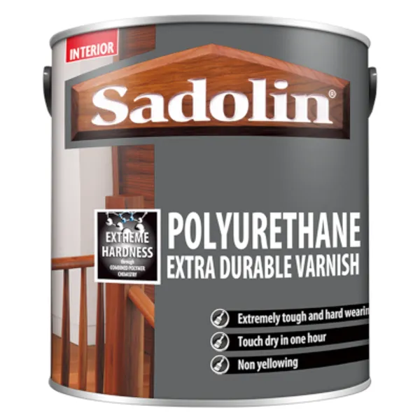 Sadolin polyurethane extra durable varnish 2 5 L 400