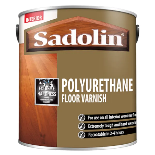 Sadolin polyurethane floor varnish 2 5 L 400