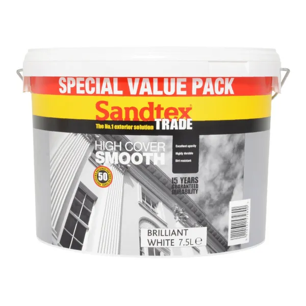 Sandtex high cover smooth 7 5l 600