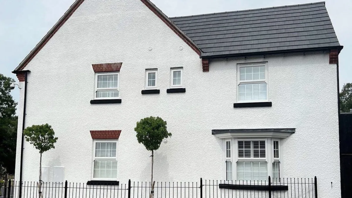 Textured masonry finish 1000 2