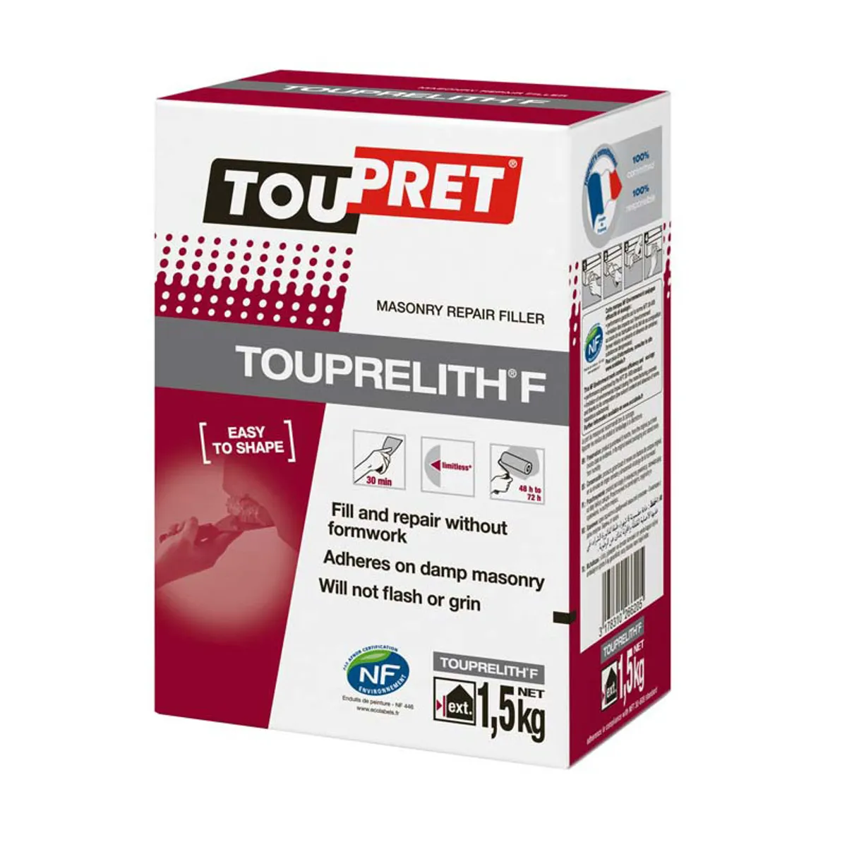 Toupret Touprelith 1 5Kg 800