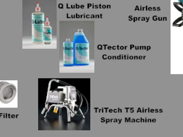Tritech airless spray explained 400