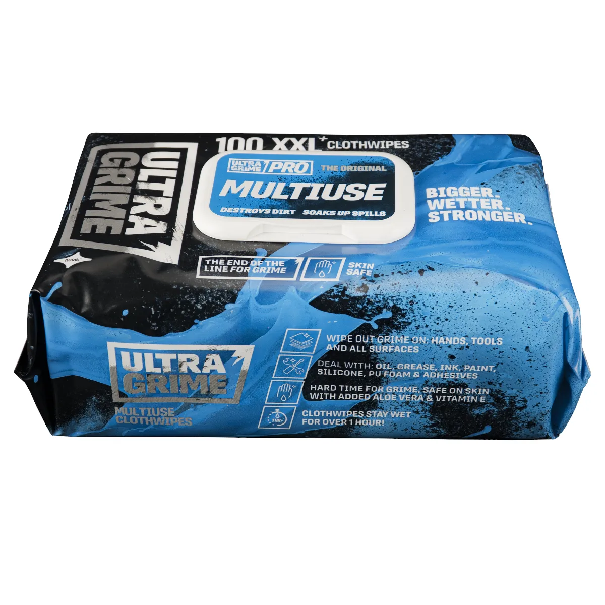 Ultra grime multiuse wipes 1200