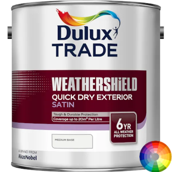 Weathershield qd satin mixed colour 400