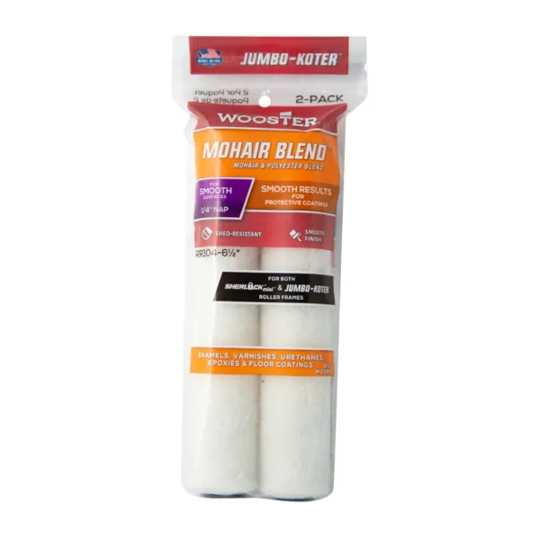 Wooster 6 5inch mohair 2pack 600