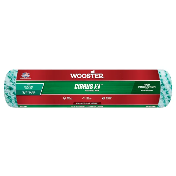 Wooster R185 14 Cirrus X 75 inch pile 14 inch 600