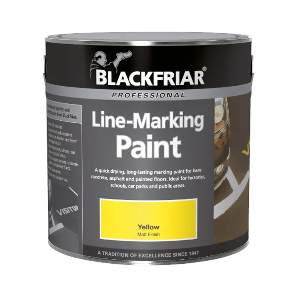 Yellow line paint 600