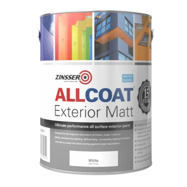 Zinsser allcoat exterior matt 400